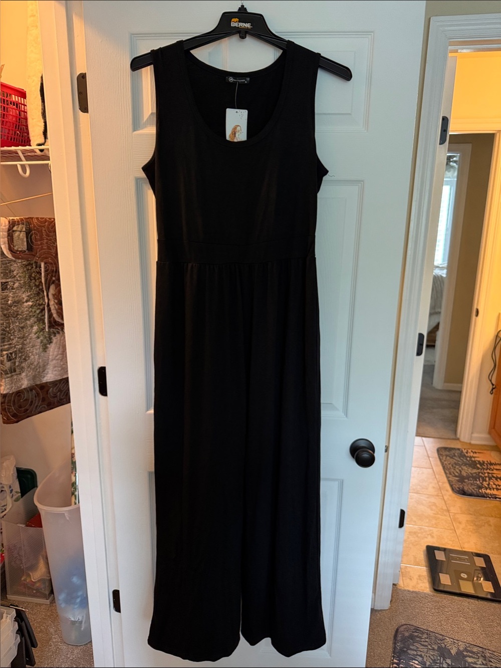 Classic Black Sleeveless Jumpsuit